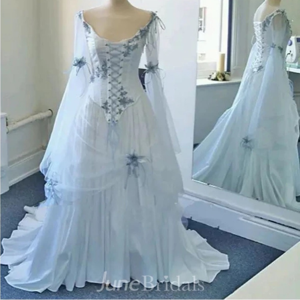 Beautiful wedding style dress